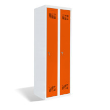 Dvojdverová šatníková skriňa s dlhými dverami, LOCKER H2
