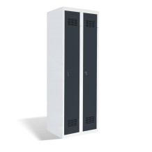 Dvojdverová šatníková skriňa s dlhými dverami, LOCKER H2