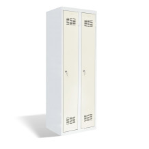 Dvojdverová šatníková skriňa s dlhými dverami, LOCKER H2