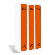 3-dverová šatníková skriňa s dlhými dverami, LOCKER H3