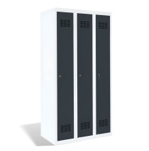 3-dverová šatníková skriňa s dlhými dverami, LOCKER H3