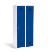 2-dverová šatníková skriňa s prepážkou, LOCKER M 2 BW