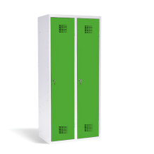2-dverová šatníková skriňa s prepážkou, LOCKER M 2 BW