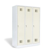 3-dverová šatníková skriňa s prepážkou, LOCKER M 3 BW