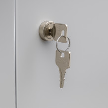 Zámok do skrine na zber pracovného oblečenia, LOCK ABAB LAUNDCENT C+