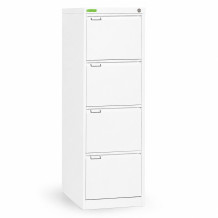 Kartotéková skriňa so 4 zásuvkami, biela, FILECAB K 4 9003 
