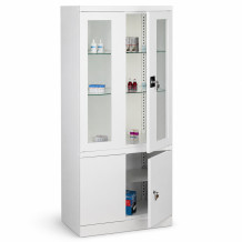Nemocničná skrinka na lieky, HOSPICAB H 1800/800/435 2GS 1SS