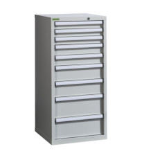 Dielenský kontajner s 9 zásuvkami, CONTI PK 1220/580 D9 NW