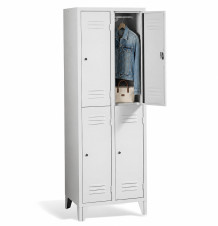 LOCKER CH 2/4 F - 4-dverová šatníková skriňa s krátkymi dvierkami