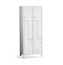 LOCKER CH Z4 F - 4-dverová šatníková skriňa so Z-kovými dvierkami