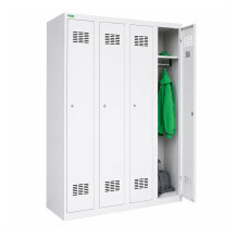 4-dverová šatníková skriňa s dlhými dverami, LOCKER H 4