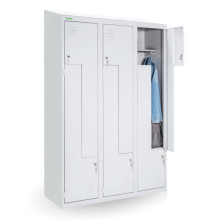 LOCKER H Z6 400 | 6-dverová šatníková skriňa so Z-kovými dverami so šírkou 400 mm
