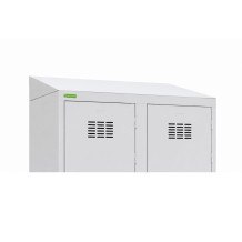 Šikmá strieška ku skriniam so šírkou 800 mm, TOP H 800