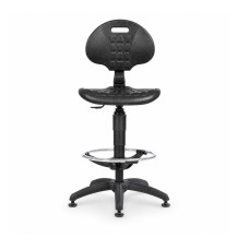 WORKSEAT AN FIX HIGH | Priemyselná stolička s extra dlhým piestom na klzákoch