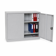 Archivačná skriňa s 2 policami, DOCUCAB H 1000/1200/420 GY