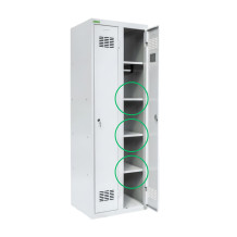 LOCKER SHELF H 250 | Polička do šatníkovej skrine so šírkou priehradky 250 mm