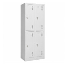 4-dverová šatníková skriňa s malými priehradkami, LOCKER CH 2/4 1800/600/500