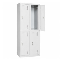 4-dverová šatníková skriňa s malými priehradkami, LOCKER CH 2/4 1800/600/500