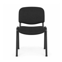 Konferenčná stolička stohovateľná - čierna, SEAT IN AN TAU BK