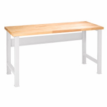 Pracovný stôl s nastaviteľnými nohami, 1500 mm, MODULBENCH GE 1500 UD