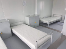 SLEEPI H 2000/900 GY | Skladacia kovová posteľ