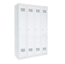 LOCKER H 4 250 | 4-dverová šatníková skriňa s dlhými dverami