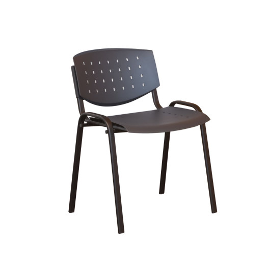 Jedálenská stolička, antracitová, EATSEAT BA GY 