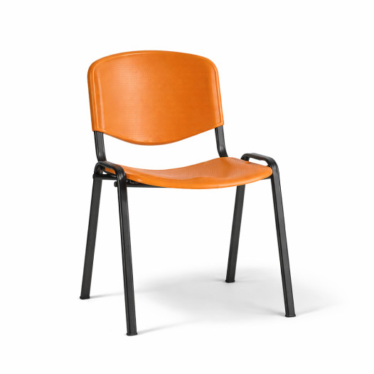 Jedálenská stolička oranžová, EATSEAT HAPPY MB OE