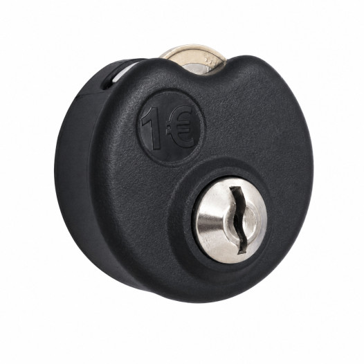 Zámok na mince, COINLOCK WF 90R BK