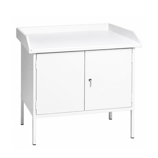 Prebaľovací stolík s uzamykateľnou skrinkou, HOPITAL CHANGING TABLE ZR LOCK