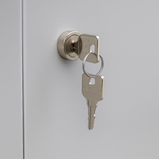 Zámok do skríň na výdaj pracovného oblečenia- náhradný, LOCK ABAB LAUNDBOX+