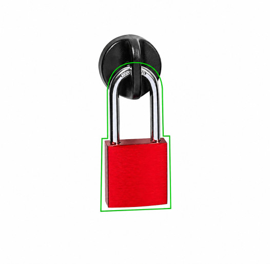 Visiaci zámok s možnosťou otvárania centrálnym kľúčom, LOCK PAD 6.3 CENT MB 
