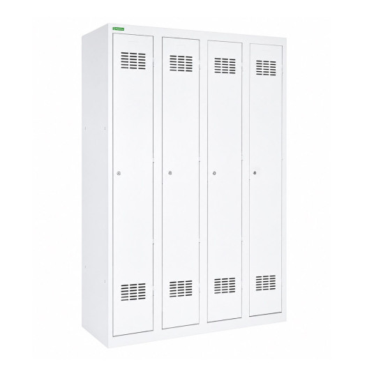 4-dverová šatníková skriňa s dlhými dverami, LOCKER H 4