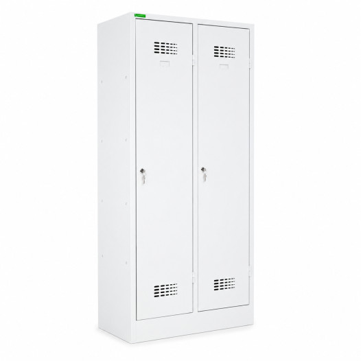 LOCKER M 2 400 | Kovová šatníková skriňa 2-dverová bez prepážok