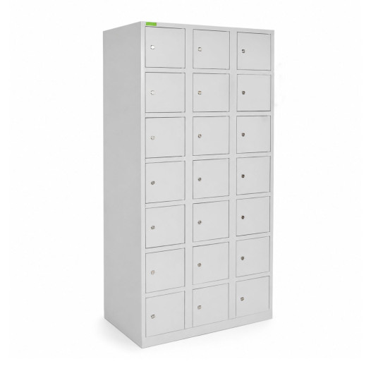 VBOX H 3/21 | 21-priehradková skriňa na úschovu cenností