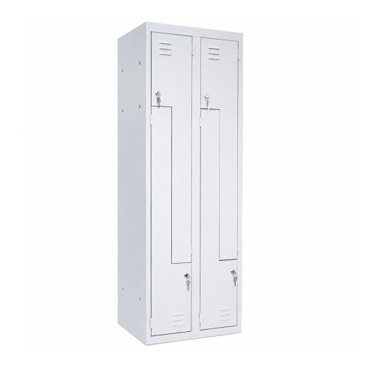 4-dverová šatníková skriňa so Z-kovými dverami, LOCKER H Z4 300