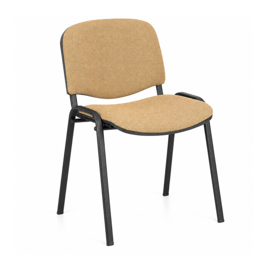 Konferenčná stolička stohovateľná – hnedá, SEAT IN AN TAU BN
