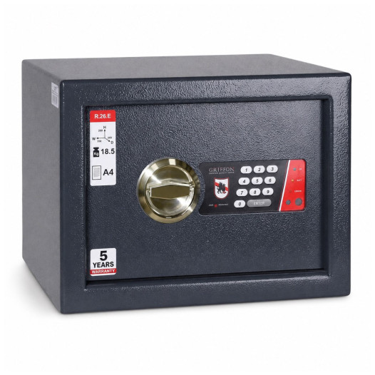 Bezpečnostná schránka s elektronickým uzamykaním, SAFECAB PT 260/350/260 ELK 7040