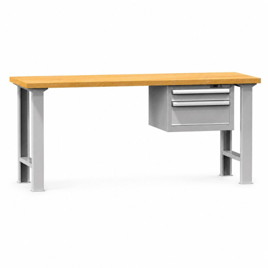 Pracovný stôl s dvomi zásuvkami pod sebou, SMART VWB PK 2000 D2