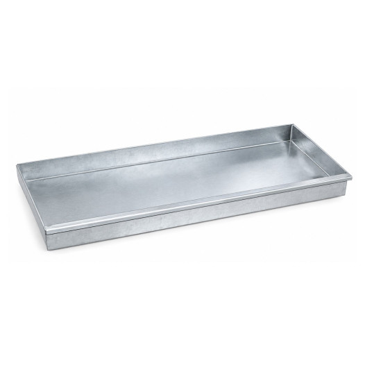 CHEMICAB GE TUB 380/50 - Pozinkovaná vanička do chemickej skrine, hĺbka 380, nízka