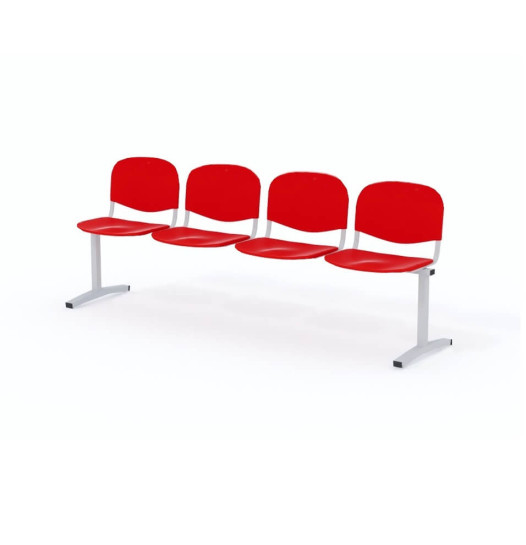 4-miestna lavička do čakárne, WAITBENCH LM/ICH 4 