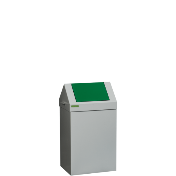 SELECTBIN MB 70L G | Abfallbehälter mit grünem Deckel für Mülltrennung